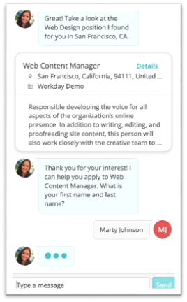 Workday and Paradox AI Conversational Apply